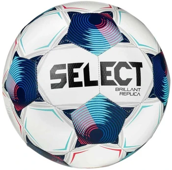 Futbolo kamuolys Select Brillant Replica v25 balta ir-mėlyna 19349 (5)