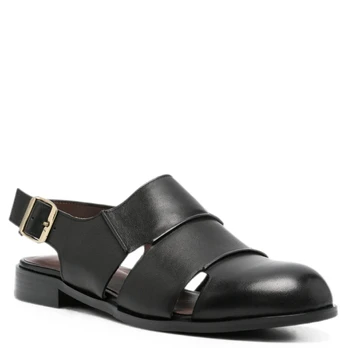 Basutės moterims, Juoda, Sandals