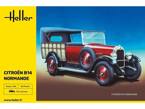 Heller - Citroen B14 Normande, 1/24, 80729