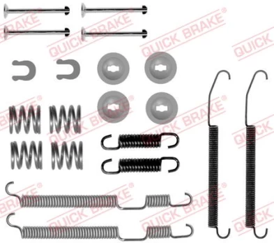 QUICK BRAKE QB105-0075 Brake shoe fitting kit