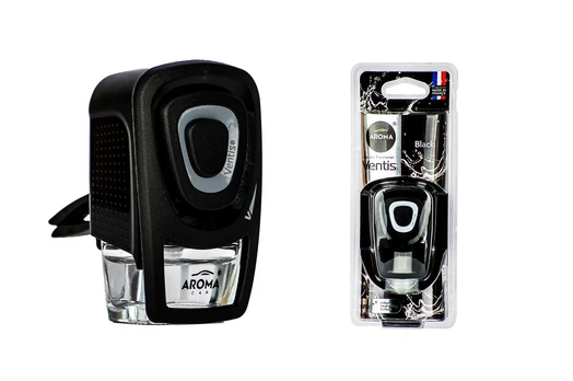 Aroma Car Oro gaiviklis aromatas ventis juodas