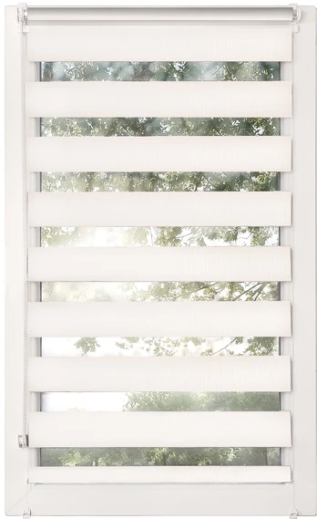 Ritininė užuolaida Karpol Basic, balta, 60 cm x 150 cm