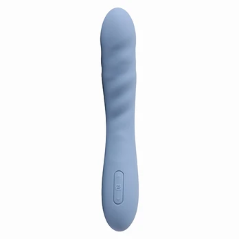 Svakom - Ava Neo Interactive Thrusting Vibrator Blue Vibratorius