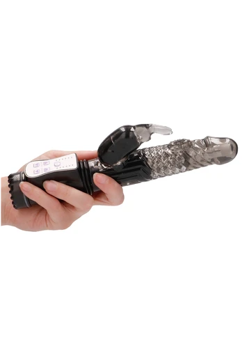 Gc By Shots Nexus Rotating Rabbit Vibrator Multi-Function 36 Settings Rožinė