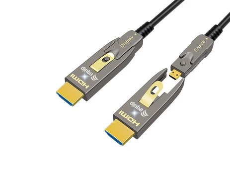 Equip HDMI HS Ethernet 2.1 D/A D-AOC 8K/60Hz 10.00m grau