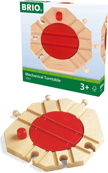BRIO RAILWAY mechaninė besisukanti platforma, 33361003