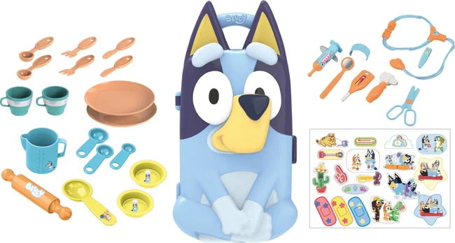 Bluey - Kombi playset with 29 pieces (90391)