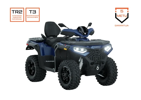 Keturratis Loncin Xwolf 1000 V-Twin EPS, mėlynas