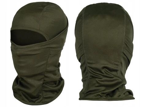 Balaclava su šaliku vyrams Mil-Tec, žalia