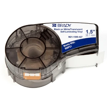 Brady juodas ant balto 4,26m x 38,1mm