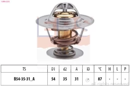 Termostatas, aušinimo skystis EPS 1.880.223S kaina