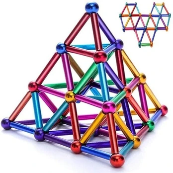 Magnetinis konstruktorius, 128 vnt