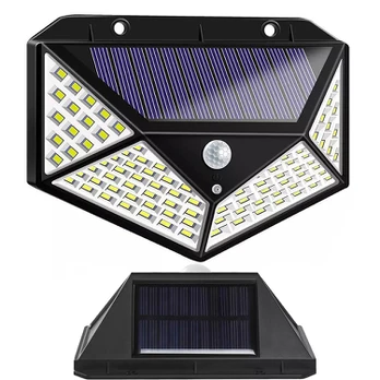 Verk Group Solar lamp 100 led with twilight movement sensor