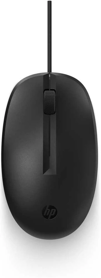 HP Mouse laser wired Juodas