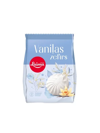 Zefyrai LAIMA, vanilės skonio, 200 g