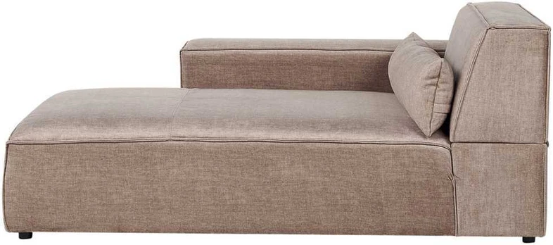 Sofa Beliani Dešinės pusės šezlongas HELLNAR, šviesiai rudas
