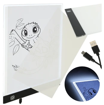 LED piešimo lenta, A4