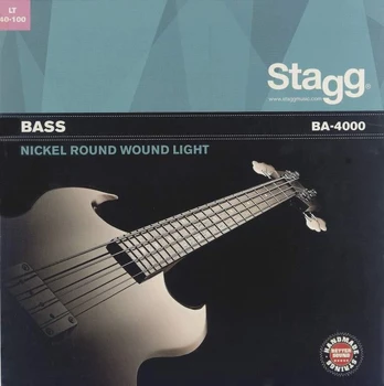 Stygos bosinei gitarai Stagg BA-4000 .045 - .100