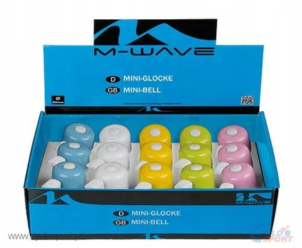 Mini dviračio skambutis, spalvotas