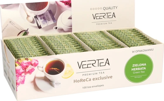 VEERTEA PREMIUM 100 kopert Žalias TEA 1,5g