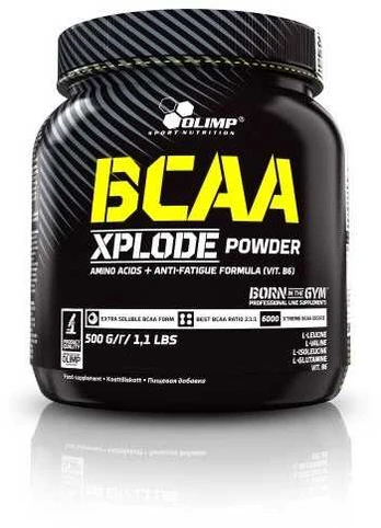 Olimp BCAA Xplode 500g. (Fruit Punch skonis )