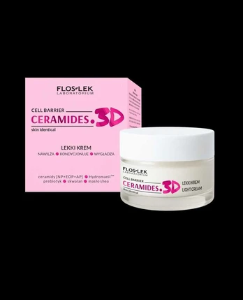 FLOSLEK CERAMIDES. 3D lengvas veido kremas 50 ml