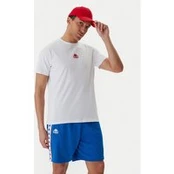 Kappa Marškinėliai 382J2QW Balta Regular Fit