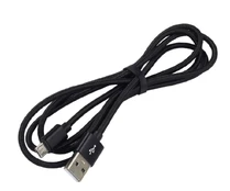 Kabelis USB/micro USB everActive CBB-1.2MB, 1.2m, 2.4A, melns kaina