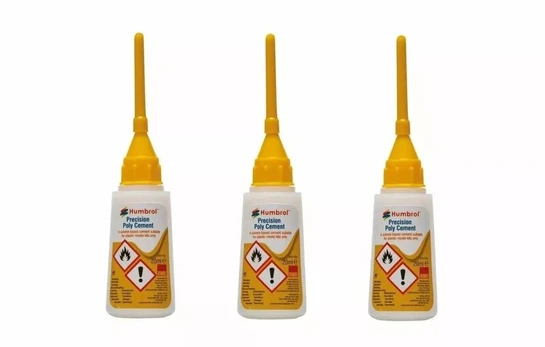 Humbrol AE2720 3 x 20ml Modeling cement