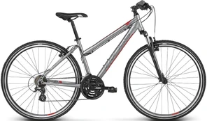 Dviratis kroso Kross Evado 2.0, 28 ", L rėmas, sidabro kaina