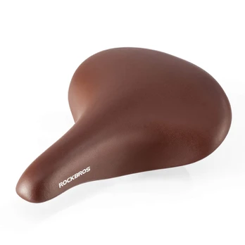 Rockbros 6800S retro comfort bicycle saddle - ruda