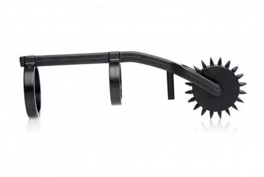 Xr Brands Thorn Double Finger Pinwheel Sensory Stimulation Tool - Sidabrinis, Compact