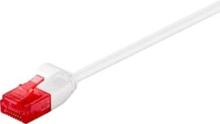 MicroConnect U/UTP CAT6 0.5M Plonas Baltas