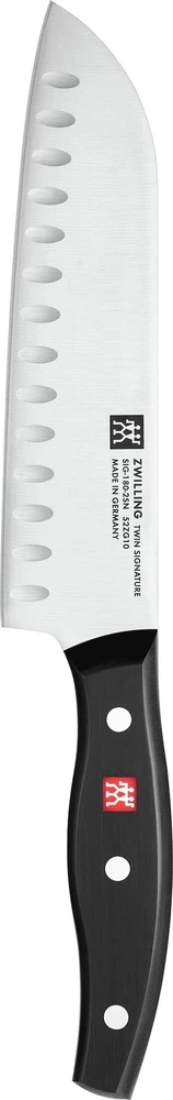 ZWILLING SIGNATURE Nóż Santoku su rowkami 18 cm