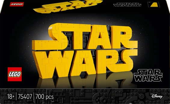LEGO STAR WARS 75407 Brick-Built Star Wars Logo
