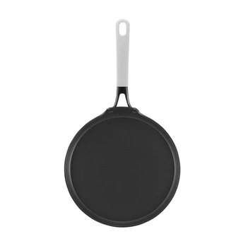 Ambition blynų keptuvę su Qualum Basic danga Mossa, 26 cm, juoda/pilka