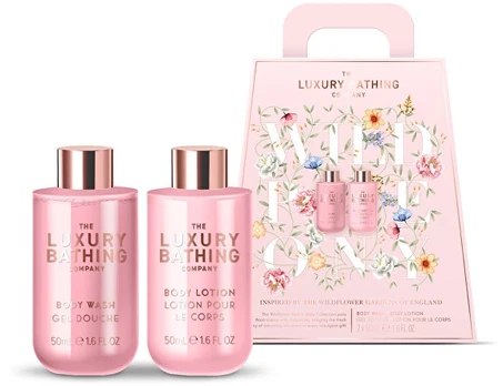 Grace Cole Mini body care gift set Peony, Peach & Raspberry 2 pcs