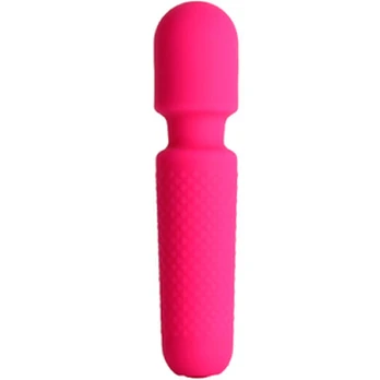 ARMONY - YOUR MAGIC MASSAGER - VIBRATOR RECHARGEABLE 10 VIBRATIONS WAND DOTS PINK