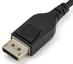 Kabelis StarTech Displayport, Displayport, 1 m, juoda