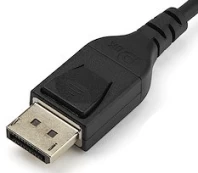 Kabelis StarTech Displayport, Displayport, 1 m, juoda kaina