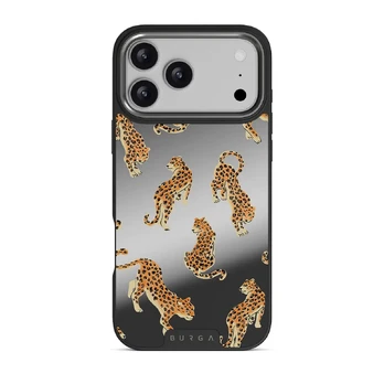 Pretty Kitty - iPhone 17 Pro Max Case, Elite Mirror (MagSafe) / Gunmetal