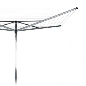Brabantia Besis. džiov. Topspinner 50 m met. str. - Metallic Pilkas