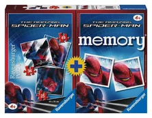 Ravensburger 3 dėlionės + memory® „Žmogus-voras“, nuo 4 m. kaina
