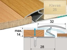 Profilis Effector A69 sujungimo | klevas 270 cm