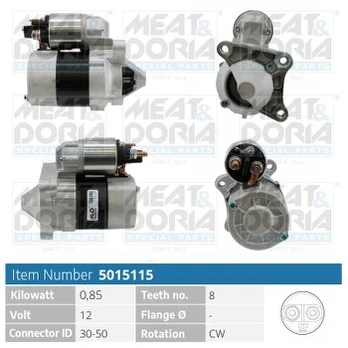 MEAT & DORIA 5015115 Starteris