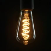 SEGULA LED lempa "Rustika Curved E27" 6W 1900K