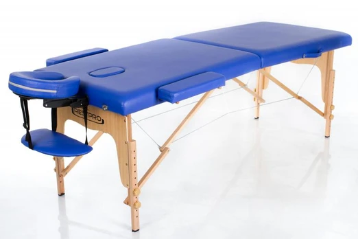 RESTPRO® Classic-2 Blue sulankstomas masažo stalas