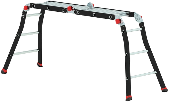 Daugiafunkcinės sudedamos kopėčios Altrex Varitrex PRO+ 4x3 + PF