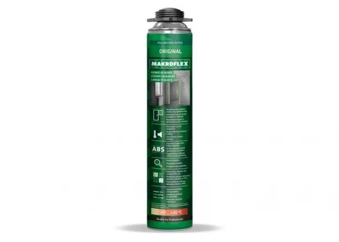 PU putos Makroflex PRO, tiksliam dozavimui, 750ml