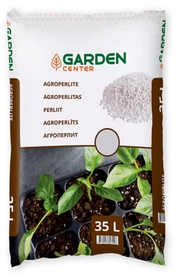 Agroperlitas Garden Center, 0.5 - 5 mm, 35 l